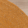 Tapis en laine rond - Wise Jaune - thumbnail 8