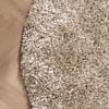 Tapis shaggy ovale - Grace Blanc - thumbnail 4