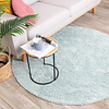 Tapis rond à poils longs - Lofty Bleu Clair - thumbnail 3