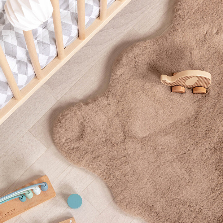Tapis pour enfants - Huggy Schaap Taupe - 2