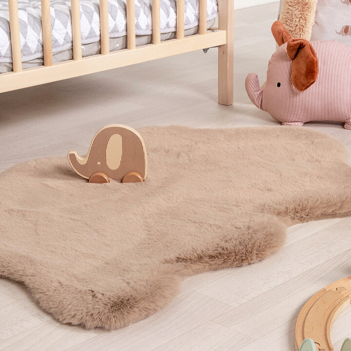 Tapis pour enfants - Huggy Schaap Taupe - 3