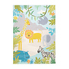 Tapis pour enfants - Jungle Leeuw Multicolore - thumbnail 1