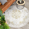 Tapis vintage rond - Lago Vert - thumbnail 3