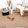 Tapis en jute - Fair Carré Naturel - thumbnail 3