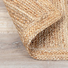 Tapis en jute - Fair Carré Naturel - thumbnail 6