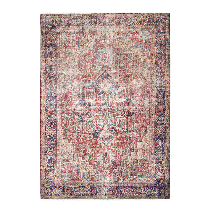 Tapis vintage - Lugan Rouge - 1