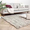 Tapis en laine à poils longs - Royal Crème/Gris Mélangé - thumbnail 3
