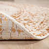 Tapis vintage rond - Spring Ethnic Crème/Terracotta - thumbnail 5