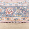 Tapis vintage rond - Lily Medaillon Rose - thumbnail 6