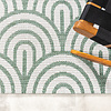 Tapis d'extérieur - Summer Arch Vert - thumbnail 3