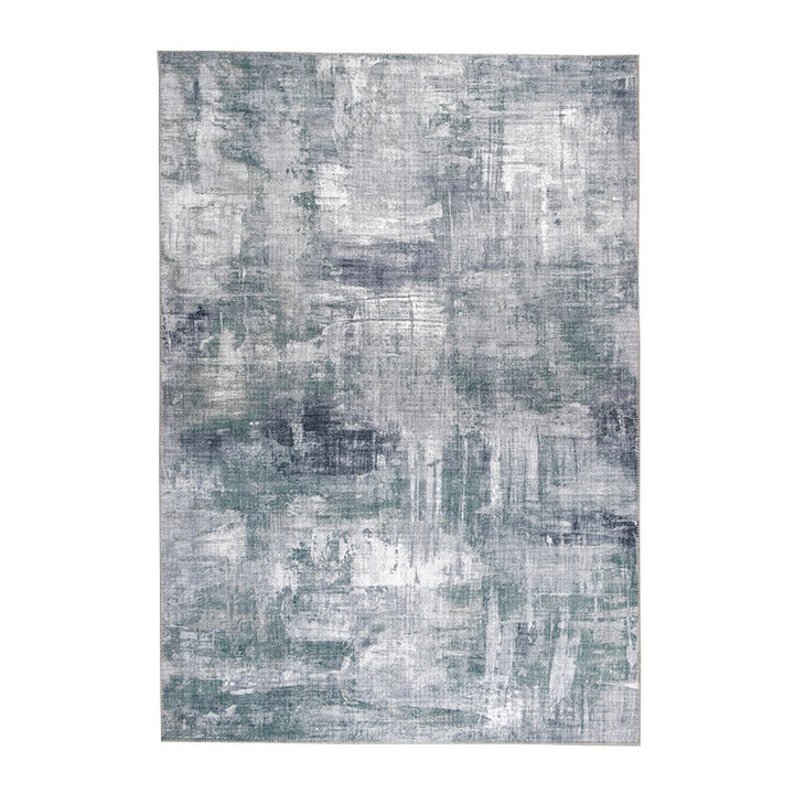Tapis moderne - Strength Gris/Vert - 1