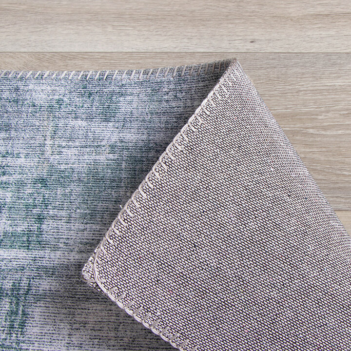 Tapis moderne - Strength Gris/Vert - 4