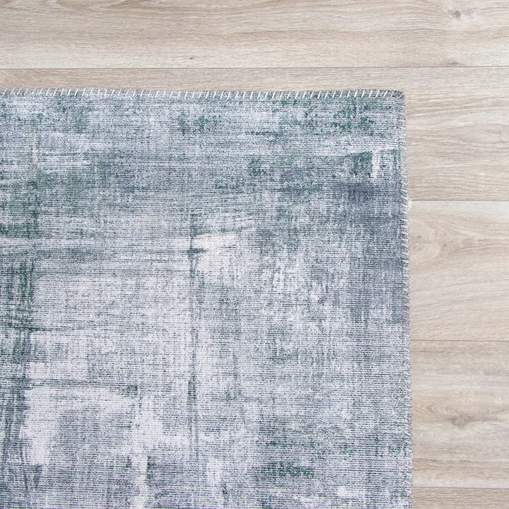 Tapis moderne - Strength Gris/Vert - 5