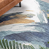 Tapis moderne - Strong Brush Bleu/Jaune - thumbnail 3