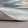 Tapis moderne - Strong Brush Bleu/Jaune - thumbnail 5
