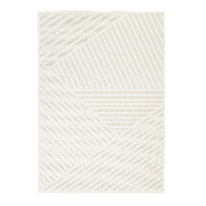 Tapis persan - Nori Lines Blanc - 1