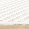 Tapis persan - Nori Lines Blanc - thumbnail 5