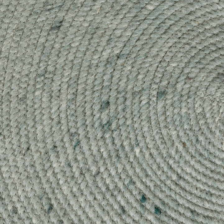 Tapis en laine rond - Wise Vert - 5
