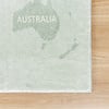 Tapis pour enfants - Globe Menthe - thumbnail 4