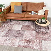Tapis patchwork - Lago Rouge/Rose - thumbnail