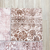 Tapis patchwork - Lago Rouge/Rose - thumbnail 4