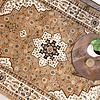 Plaid lavable - Rezah Oriental Marron - thumbnail 2