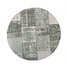 Tapis patchwork rond - Dreams Vert - thumbnail 1