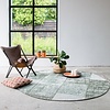 Tapis patchwork rond - Dreams Vert - thumbnail 3