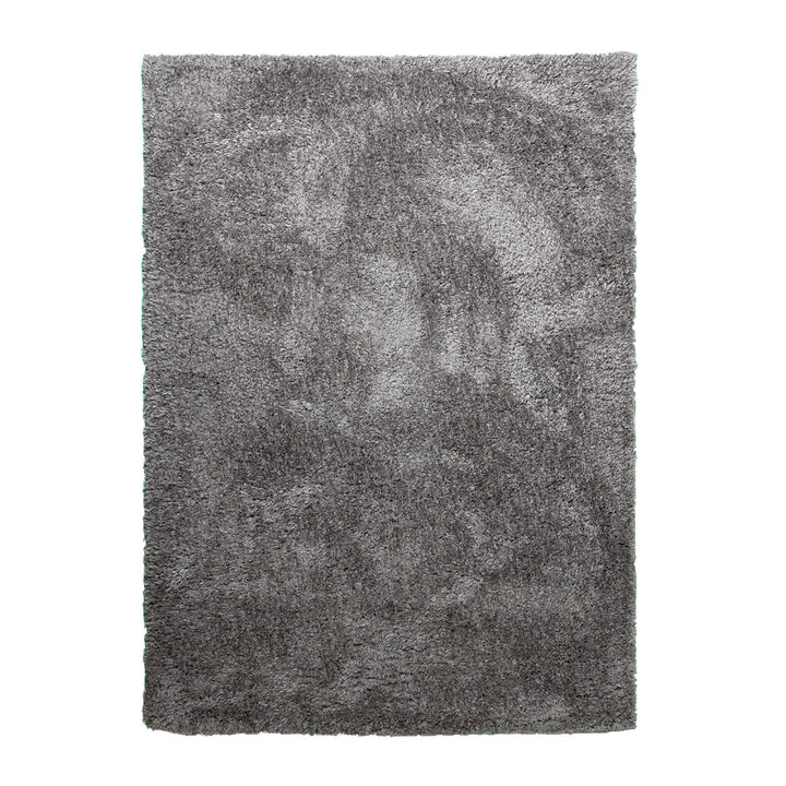 Tapis shaggy rond - Blaze Gris - 1