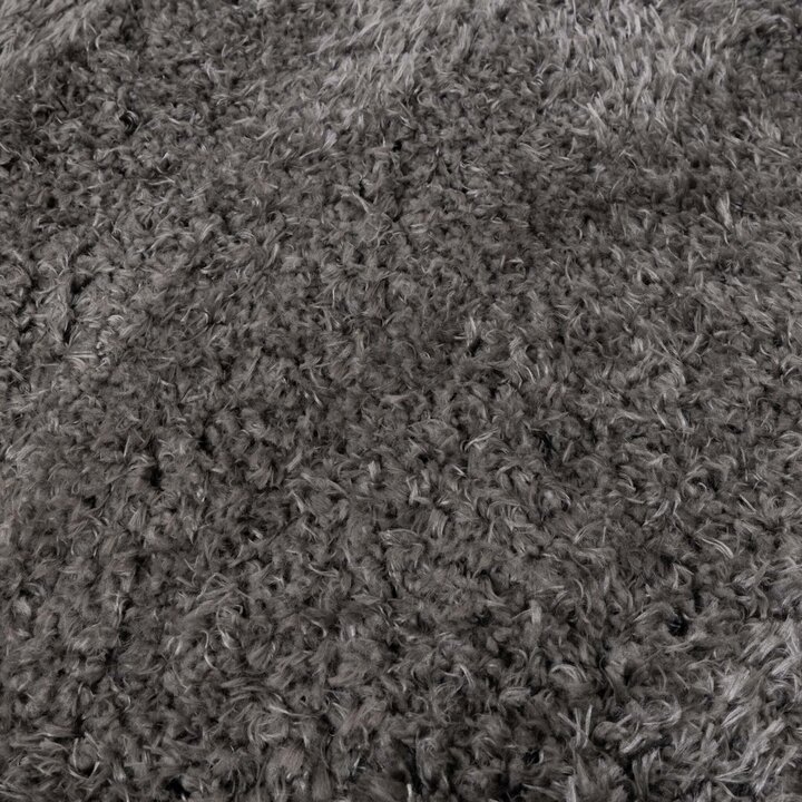 Tapis shaggy rond - Blaze Gris - 4
