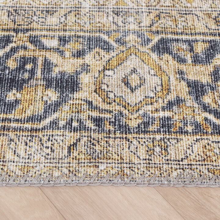 Tapis vintage - Lugan Jaune - 3