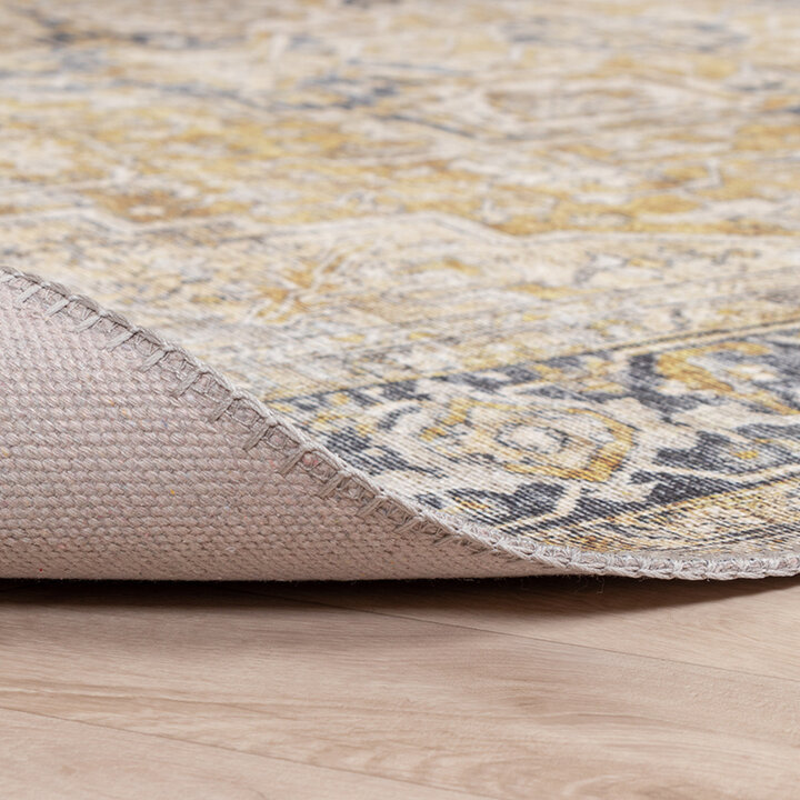 Tapis vintage - Lugan Jaune - 5