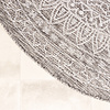 Tapis d'extérieur rond - Summer Azteca Gris Clair - thumbnail 7