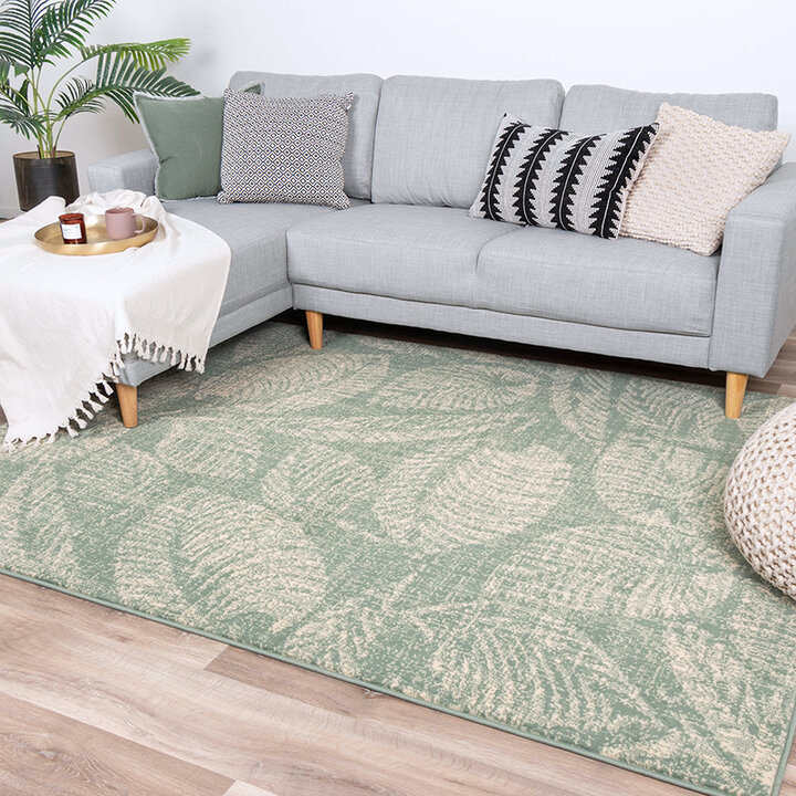 Tapis vintage - Wonder Leaves Vert - 3