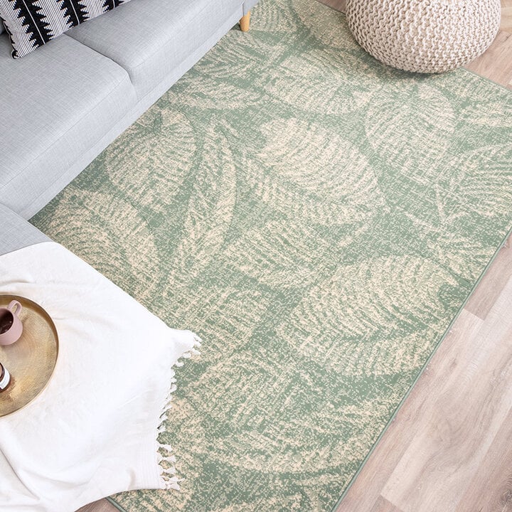 Tapis vintage - Wonder Leaves Vert - 4