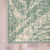 Tapis vintage - Wonder Leaves Vert - thumbnail 5