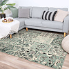 Tapis vintage - Wonder Patchwork Vert/Noir - thumbnail 3