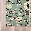 Tapis vintage - Wonder Patchwork Vert/Noir - thumbnail 5