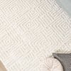 Tapis moderne intérieur et extérieur - Lova Maze Crème - thumbnail 3
