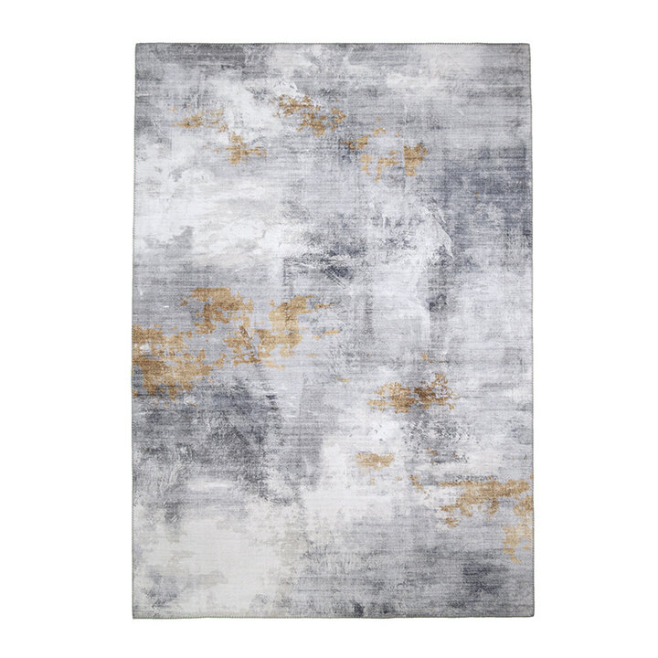 Tapis moderne - Strong Gris/Jaune - 1