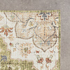 Tapis ovale à poils longs - Santo Mandala Vert - thumbnail 4