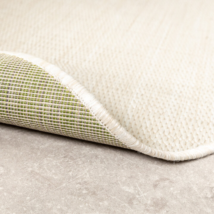 Tapis d'extérieur rond - Malta Melange Crème - 7
