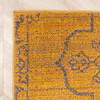 Tapis patchwork - Spring Jaune Ocre/Taupe - thumbnail 4