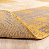 Tapis patchwork - Spring Jaune Ocre/Taupe - thumbnail 5