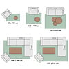 Tapis patchwork - Spring Jaune Ocre/Taupe - thumbnail 6