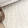 Tapis tissé en laine - Knit Crème - thumbnail 6