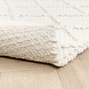 Tapis tissé en laine - Knit Crème - thumbnail 9