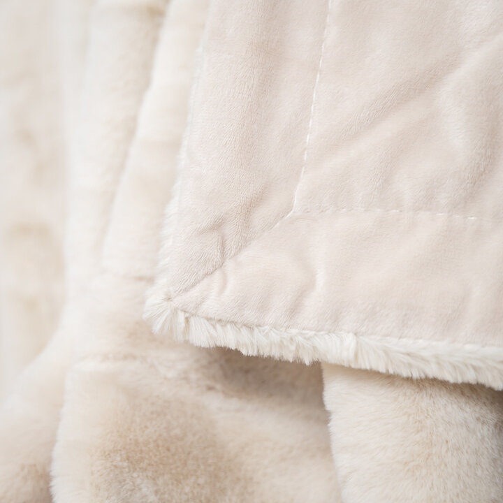 Plaid Lavable  - Otis Crème - 2
