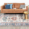 Tapis vintage - Azara Yasmin Bleu Clair - thumbnail 3