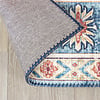 Tapis vintage - Azara Yasmin Bleu Clair - thumbnail 6